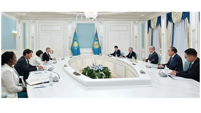Новые подходы к развитию торговых связей обсудил Токаев с представителем США