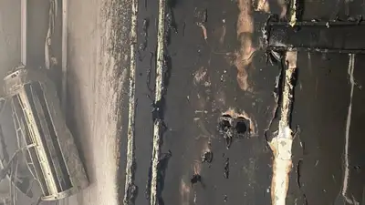 пожар, фото - Новости Zakon.kz от 14.06.2024 08:20