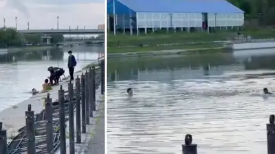 парня спас солдат в Астане, фото - Новости Zakon.kz от 15.06.2024 22:57