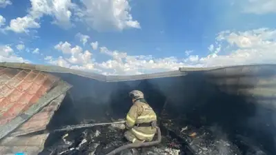 Пожар, фото - Новости Zakon.kz от 16.06.2024 08:35
