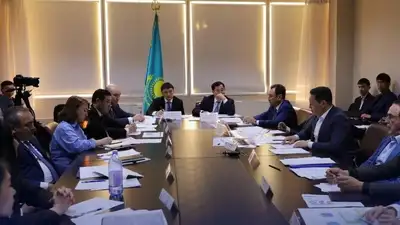 Рабочей группы по рассмотрению петиции по вопросам утильсбора, фото - Новости Zakon.kz от 17.06.2024 14:22