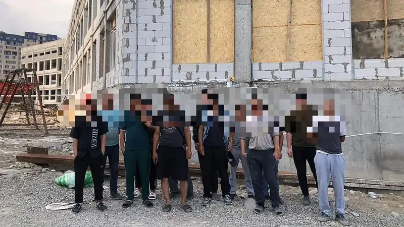 Группу африканцев-нелегалов задержали в центре Алматы