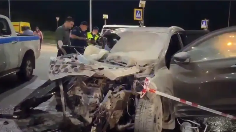 Жуткая авария со смертельным исходом произошла в Усть-Каменогорске