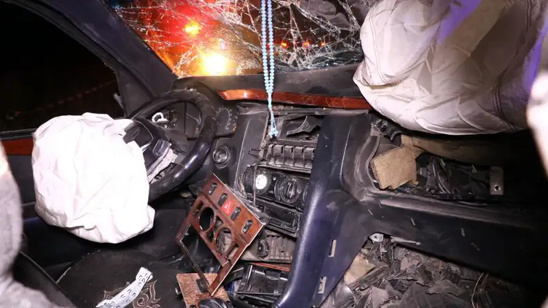 ДТП на 87 км трассы Конаев-Баканас