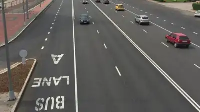 В Астане разрешили заезжать на автобусные полосы, фото - Новости Zakon.kz от 20.06.2024 11:12