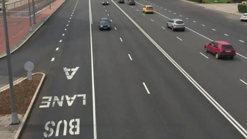 Камеры "Сергек" отключили на нескольких автобусных полосах в Астане