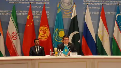 Саткалиев, Министр, Шос , фото - Новости Zakon.kz от 21.06.2024 11:28