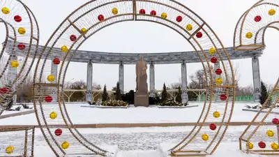 Конаев, виды города Конаев, зима в Конаеве, зимой в Конаеве, фото - Новости Zakon.kz от 22.11.2024 18:06