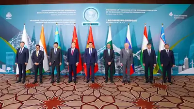 БРК провел юбилейное XX заседание Совета МБО ШОС, фото - Новости Zakon.kz от 26.06.2024 09:00