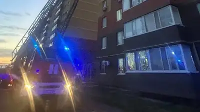 Пожар, фото - Новости Zakon.kz от 27.06.2024 06:00