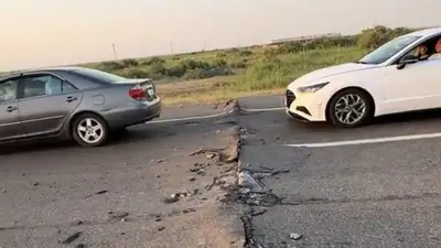 Жара, трасса, дефекты, Казахстан, фото - Новости Zakon.kz от 28.06.2024 16:58