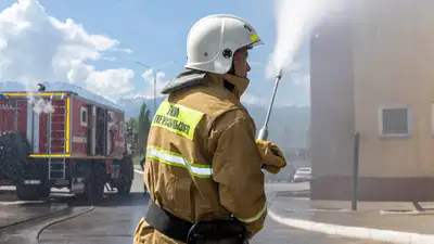 Пожарно-тактические учения, пожарные учения, противопожарные учения, фото - Новости Zakon.kz от 30.08.2024 11:55