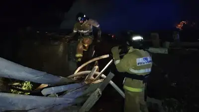 Пожар, фото - Новости Zakon.kz от 30.06.2024 02:42