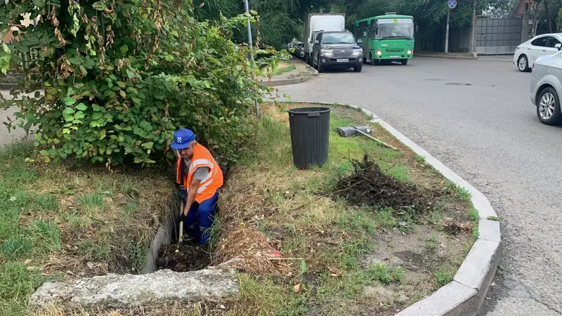 "Алматы Жазы": усилена работа по очистке арычных сетей