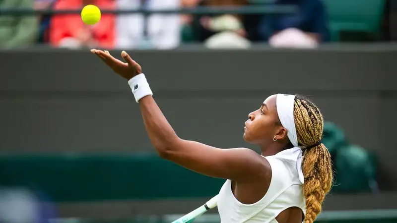 Уимблдон-2024: Кори Гауфф первой вышла в третий круг женского одиночного разряда