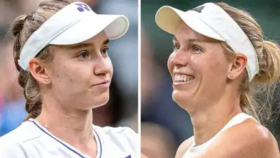 Елена Рыбакина разгромила экс-первую ракетке мира, фото - Новости Zakon.kz от 07.07.2024 00:40