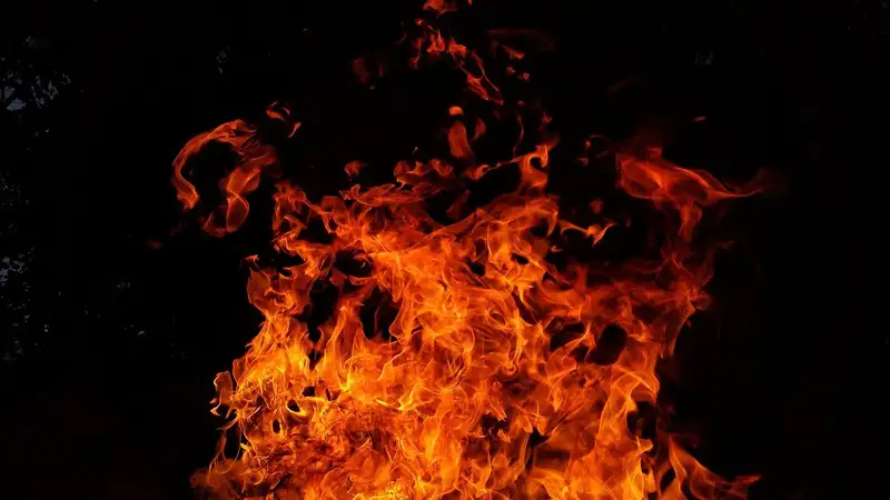 Крупный пожар произошел в банном комплексе "Теремок" в Алматы