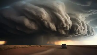 торнадо, фото - Новости Zakon.kz от 06.07.2024 16:44