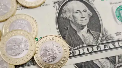 тенге и доллар, фото - Новости Zakon.kz от 10.07.2024 11:52