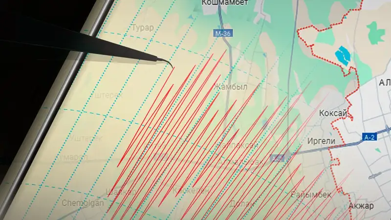 Землетрясение произошло в приграничном районе Казахстана и России