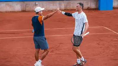 Александр Недовесов вышел в полуфинал турнира в Швеции, фото - Новости Zakon.kz от 18.07.2024 18:00