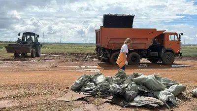 &quot;Таза Қазақстан&quot;: 28 тонн мусора вывезли из Астаны в ходе экоакции, фото - Новости Zakon.kz от 19.07.2024 08:24