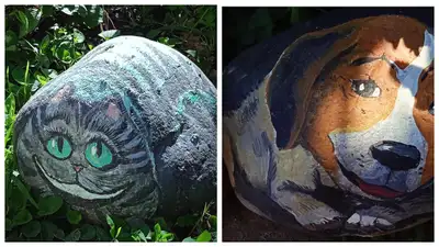 Сад фантазий: алматинка &quot;оживила&quot; камни своего двора, фото - Новости Zakon.kz от 19.07.2024 12:06