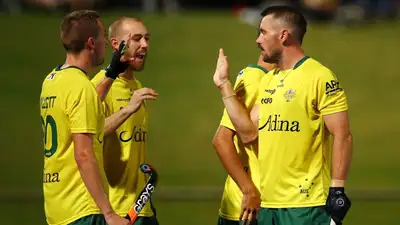 Хоккей на траве Трвма Пальца, фото - Новости Zakon.kz от 19.07.2024 16:03