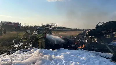 Кукурузник потерпел крушение в Акмолинской области, фото - Новости Zakon.kz от 21.07.2024 20:06