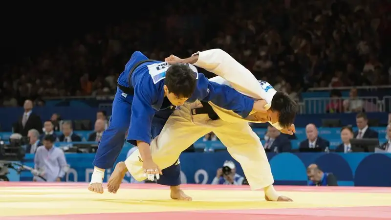 Казахстанский дзюдоист Кыргызбаев выиграл схватку с двукратным призером Олимпиады