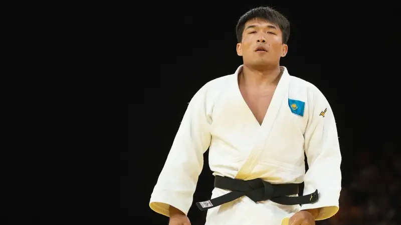 Дзюдоист Гусман Кыргызбаев пробился в полуфинал Олимпиады-2024