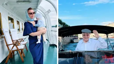 78-летний Евгений Петросян крестил младшую дочь, фото - Новости Zakon.kz от 29.07.2024 10:17