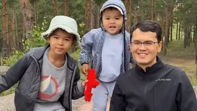 Багдат Мусин поделился семейным видео с отдыха на природе, фото - Новости Zakon.kz от 29.07.2024 17:16