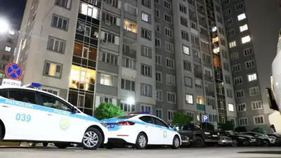 Полицейские до приезда пожарных потушили пламя на крыше многоэтажки в Алматы, фото - Новости Zakon.kz от 31.07.2024 19:10