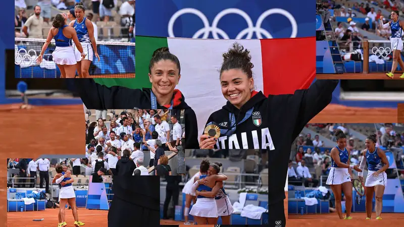 Олимпиада-2024: итальянские спортсменки впервые завоевали "золото" в теннисе