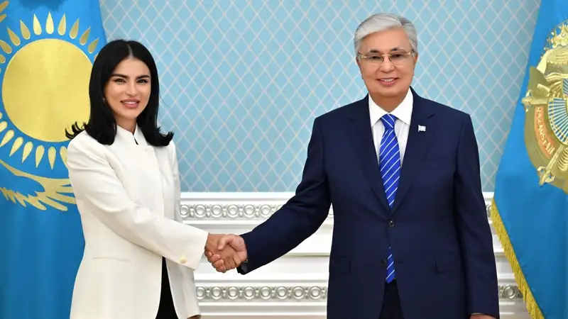 Токаев встретился с помощницей президента Узбекистана Саидой Мирзиёевой