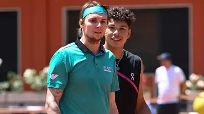 Бублик проиграл Шелтону в 1/16 финала турнира в Монреале, фото - Новости Zakon.kz от 08.08.2024 00:03