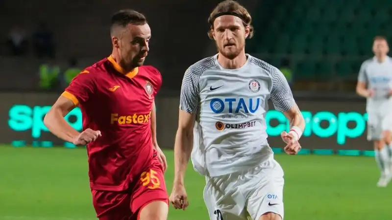 Шымкентский "Ордабасы" уступил армянскому "Пюнику" в домашнем матче Лиги конференций