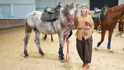 игры кочевников, верховая езда, фото - Новости Zakon.kz от 10.08.2024 10:39