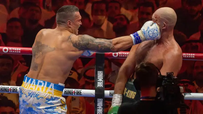 Официально названа дата боксерского боя-реванша между Усиком и Фьюри