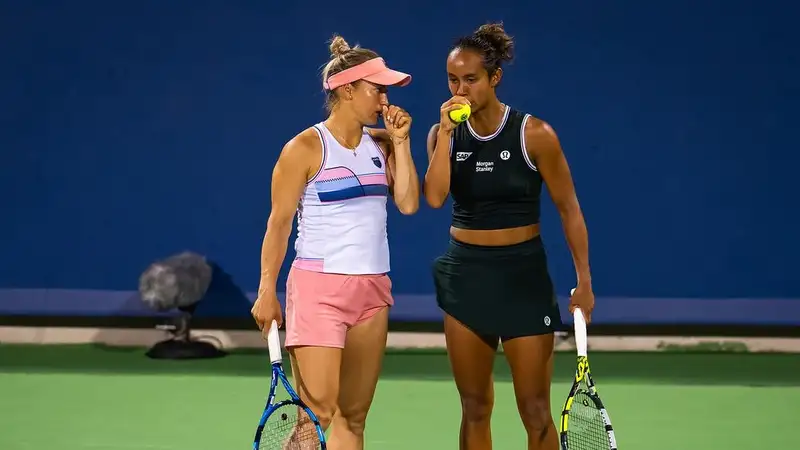 Юлия Путинцева вместе с обидчицей Елены Рыбакиной вышла в финал парного разряда турнира WTA-1000 в Цинциннати