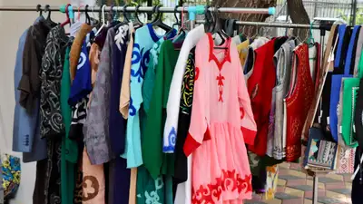 Ярмарка, ремесло, ремесленники, орнамент, национальный стиль, фото - Новости Zakon.kz от 10.11.2024 11:38