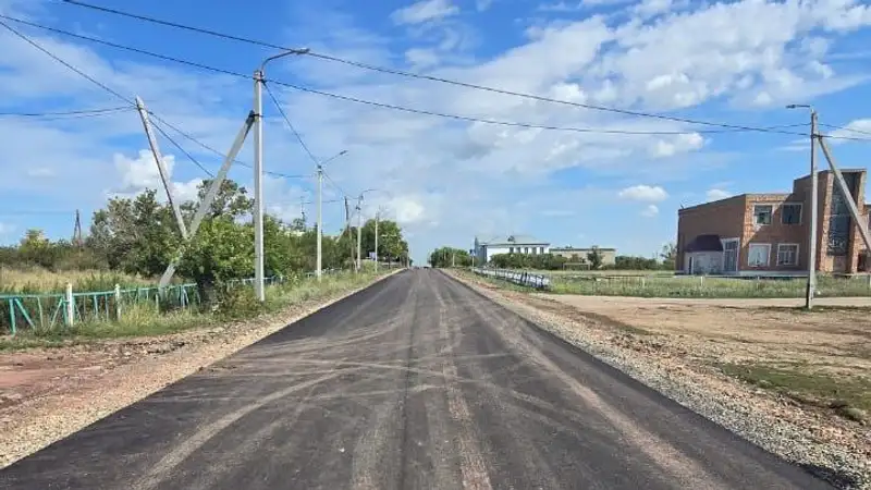 Более 12 километров дорог отремонтируют в районе Акмолинской области