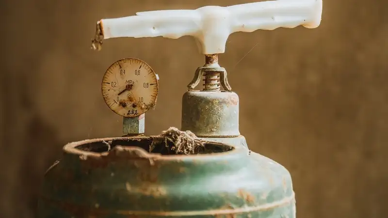 Четыре газовых баллона вынесли из огня пожарные в Туркестане