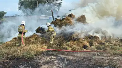 пожар, фото - Новости Zakon.kz от 25.08.2024 20:20