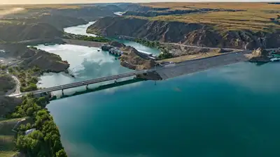 Впервые за 10 лет Капчагайское водохранилище наполнили на 100%, фото - Новости Zakon.kz от 26.08.2024 09:21