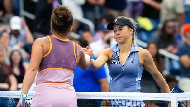 US Open-2024: видеообзор матча Юлии Путинцевой против пятой ракетки мира Жасмин Паолини