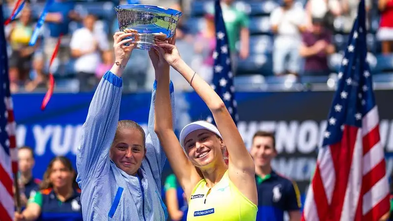 Обидчицы казахстанки Анны Данилиной стали чемпионками US Open-2024 в парном разряде