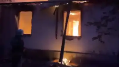 пожар, пожар в Алматы, фото - Новости Zakon.kz от 07.09.2024 09:42