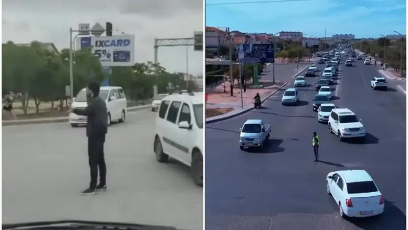 Неработающие светофоры: полиция обратилась к инициативным казахстанцам